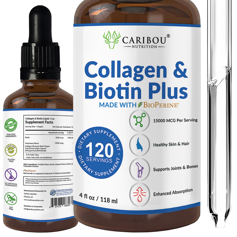 Collagen and Biotin Liquid - 4oz